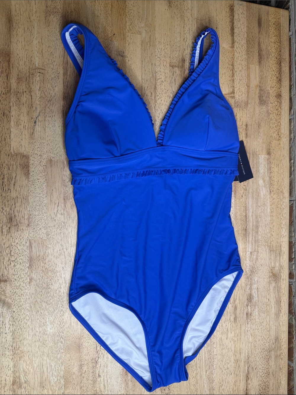 Tommy Hilfiger Royal Blue One-Piece Swimsuit